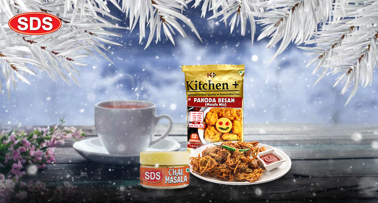 Warm Up Your Winter Mornings with SDS Chai Masala and Crispy Besan Pakoda Magic