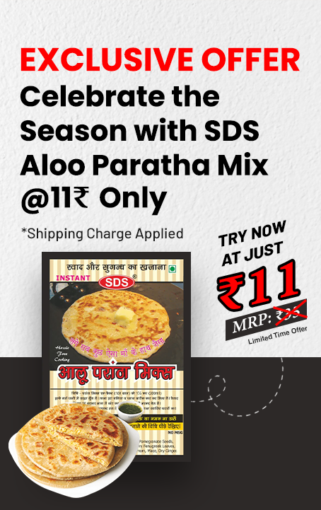 exculsive offer allo pratha mix in just ₹11